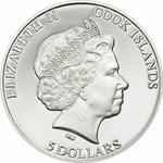 Five Dollars 2013 Albrecht Durer Rhino: Photo Coin, Cook Islands, Five Dollars 2013 Albrecht Durer Rhino / thumbnail