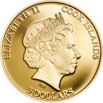 Five Dollars Silver 2014 Shades of Nature - Bee: Photo Coin, Cook Islands, Five Dollars Silver 2014 Shades of Nature - Bee / thumbnail