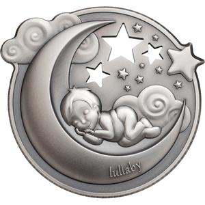 Cook Islands / Silver Ounce 2018 Lullaby - Dreaming Boy - reverse photo