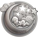 Silver Ounce 2018 Lullaby - Dreaming Boy: Photo Coin, Cook Islands, Silver Ounce 2018 Lullaby - Dreaming Boy / thumbnail