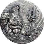 Silver Three Ounces 2019 Gods of the World - Poseidon: Photo Coin, Cook Islands, Silver Three Ounces 2019 Ancient Gods - Poseidon / thumbnail