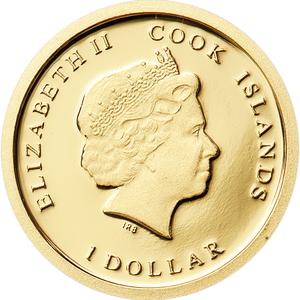 Cook Islands / Gold Half Gram 2012 Titanic - obverse photo