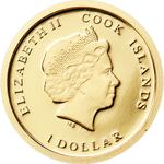 Gold Half Gram 2012 Titanic: Photo Coin, Cook Islands, Gold Half Gram 2012 Titanic / thumbnail
