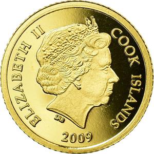 Cook Islands / One Dollar Gold 2009 Helios - obverse photo