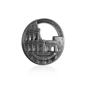 Cook Islands / Fifty Cents 2022 Landmarks of the World - Colosseum - reverse photo