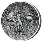 Silver Two Ounces 2016 Norse Gods - Freyr: Photo Coin, Cook Islands, Silver Two Ounces 2016 Norse Gods - Freyr / thumbnail