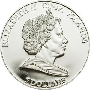 Cook Islands / Silver Ounce 2009 Dendrological Park Sofiyivka - obverse photo
