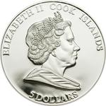 Silver Ounce 2009 Dendrological Park Sofiyivka: Photo Coin, Cook Islands, Silver Ounce 2009 Dendrological Park Sofiyivka / thumbnail