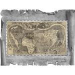 Five Dollars Silver 2018 Historical Maps - Waldseemüller: Photo Coin, Cook Islands, Five Dollars Silver 2018 Waldseemuller / thumbnail