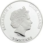 Silver Half Ounce 2017 Quilling Art - Bird: Photo Coin, Cook Islands, Silver Half Ounce 2017 Quilling Art - Bird / thumbnail