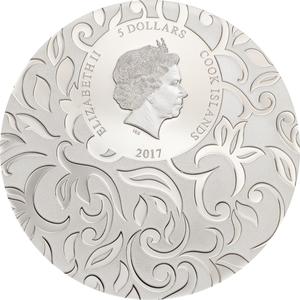 Cook Islands / Silver Ounce 2017 Scarab - Secret Riddle - obverse photo