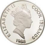 Fifty Dollars 1988 Vasco da Gama: Photo Coin, Cook Islands, Fifty Dollars 1988 Vasco da Gama / thumbnail