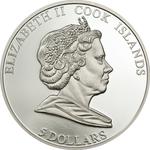 Silver Ounce 2008 Baptism of Russia: Photo Coin, Cook Islands, Silver Ounce 2008 Baptism of Russia / thumbnail