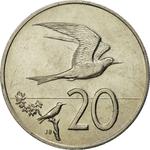 Twenty Cents 1983: Photo Coin, Cook Islands, Twenty Cents 1983 / thumbnail