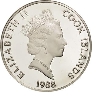 Cook Islands / Fifty Dollars 1988 Abel Tasman - obverse photo