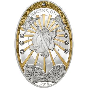 Cook Islands / Five Dollars Silver 2015 Ascension - reverse photo