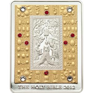 Cook Islands / Five Dollars Silver 2012 The Holy Bible - reverse photo