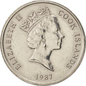 Cook Islands / Five Cents 1987 - obverse photo