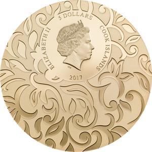 Cook Islands / Silver Ounce 2017 Scarab - Solar Zenith - obverse photo