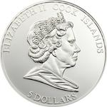 Five Dollars Silver 2009 World of Flowers - Poppy: Photo Coin, Cook Islands, Five Dollars Silver 2009 World of Flowers - Poppy / thumbnail