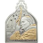 Five Dollars Silver 2011 Beatus Ioannes Paulus II: Photo Coin, Cook Islands, Five Dollars Silver 2011 Beatus Ioannes Paulus II / thumbnail