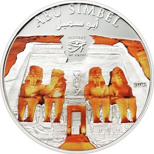 Cook Islands / One Dollar 2012 Abu Simbel - reverse photo