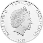 Cook Islands / One Dollar 2012 Ctyrlistek Friends - obverse photo