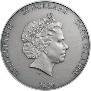 Cook Islands / Silver Three Ounces 2020 Prometheus - obverse photo