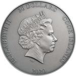 Silver Three Ounces 2020 Prometheus: Photo Coin, Cook Islands, Silver Three Ounces 2020 Prometheus / thumbnail