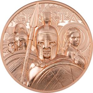 Cook Islands / Copper Fifty Grams 2023 Sparta - reverse photo