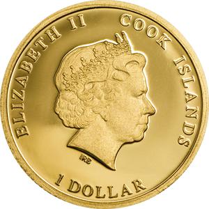 Cook Islands / Gold Half Gram 2013 Marilyn Monroe - obverse photo