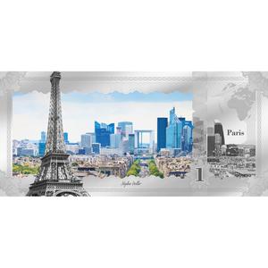 Cook Islands / Silver Five Grams 2018 Skyline Dollar - Paris - reverse photo