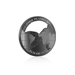 Cook Islands / Fifty Cents 2022 Landmarks of the World - Great Wall of China - obverse photo