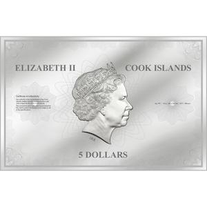 Cook Islands / Silver Ounce 2019 Klimt - Tree of Hope - obverse photo