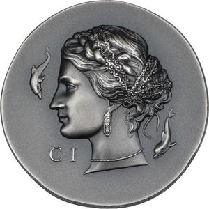 Cook Islands / Silver Ounce 2023 Numismatic Icons - Arethusa - reverse photo