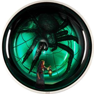Cook Islands / Silver Two Ounces 2025 Arachnophobia - reverse photo