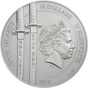 Cook Islands / Silver Two Ounces 2017 Yi Soon Shin - obverse photo