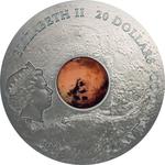 Silver Three Ounces 2017 Mars: Photo Coin, Cook Islands, Silver Three Ounces 2017 Mars / thumbnail