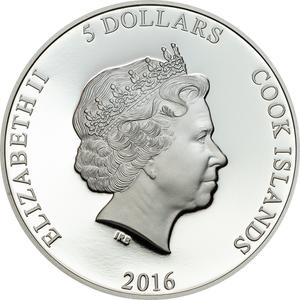 Cook Islands / Silver Ounce 2016 The Holy Bible - Four Gospels - obverse photo