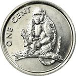 One Cent 2003 Monkey: Photo Coin, Cook Islands, One Cent 2003 Monkey / thumbnail