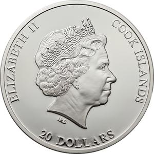 Cook Islands / Silver Three Ounces 2012 Nefertiti - obverse photo