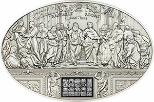 Cook Islands / Silver Twenty-five Grams 2013 Ceilings of Heaven - reverse photo