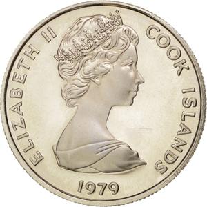Cook Islands / Five Cents 1979 - obverse photo