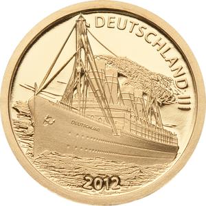 Cook Islands / Gold Gram 2012 Deutschland III - reverse photo
