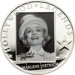 Five Dollars Silver 2012 Marlene Dietrich: Photo Coin, Cook Islands, Five Dollars Silver 2012 Marlene Dietrich / thumbnail