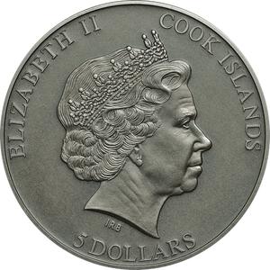 Cook Islands / Silver Ounce 2015 Narwhal - obverse photo
