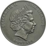 Silver Ounce 2015 Narwhal: Photo Coin, Cook Islands, Silver Ounce 2015 Narwhal / thumbnail