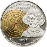 Five Dollars Silver 2008 Nicolaus Copernicus: Photo Coin, Cook Islands, Five Dollars Silver 2008 Nicolaus Copernicus / thumbnail