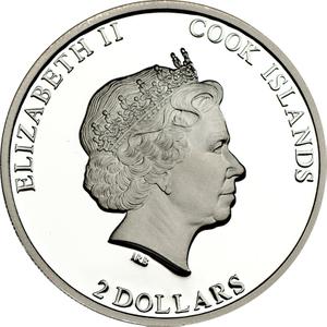 Cook Islands / Silver Half Ounce 2014 Canonisation of John XXIII - obverse photo
