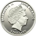 Five Dollars Silver 2013 PGA Tour - Golf Club: Photo Coin, Cook Islands, Five Dollars Silver 2013 PGA Tour - Golf Club / thumbnail